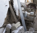 Разрушенный наводнением дом Евдокии Ворилжановой