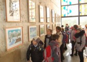 В Темрюкском районе открылась передвижная выставка детского творчества