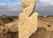 В Темрюкском районе нашли древнюю скульптуру