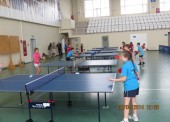 В спортивном комплексе "Олимп" в Голубицкой прошли соревнования по настольному теннису и гандболу