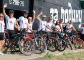 Международный велопробег посвященный Победе прошел через Темрюк
