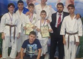 Каратисты из Темрюкского района привезли дюжину медалей с первенства кубка Краснодарского края