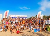 На Темрюкском районе финишировал Всероссийский автопробег по пляжному волейболу