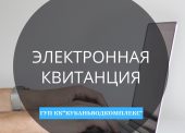 Абоненты ГУП КК «Кубаньводкомплекс» переходят на электронные квитанции